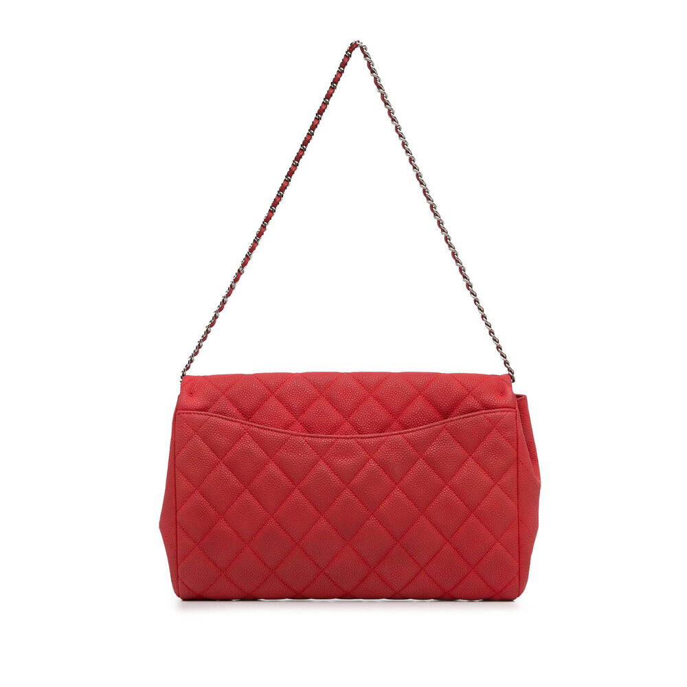 Auth Chanel Quilted Caviar New Clutch #127246C27B - Picture 4 of 11